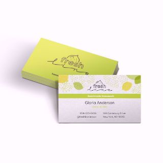 Examples of our luxurious 3.5x2 wholesale business cards