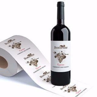 Wine label rolls